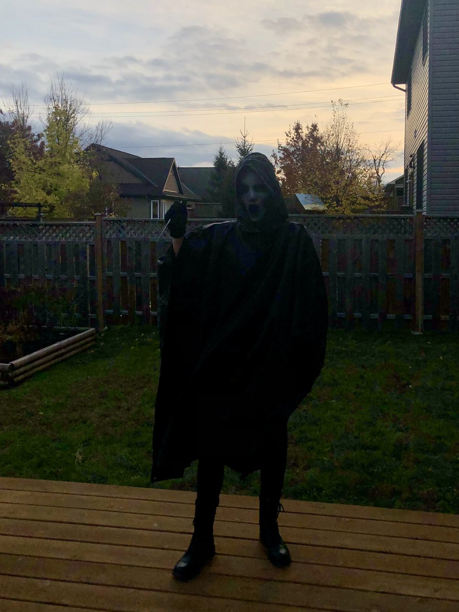 taliaraeken17's tweet photo. My Lakewood slasher costume #pipershaw #kieranwilcox #mtvscream https://t.co/p4NU7kH72I
