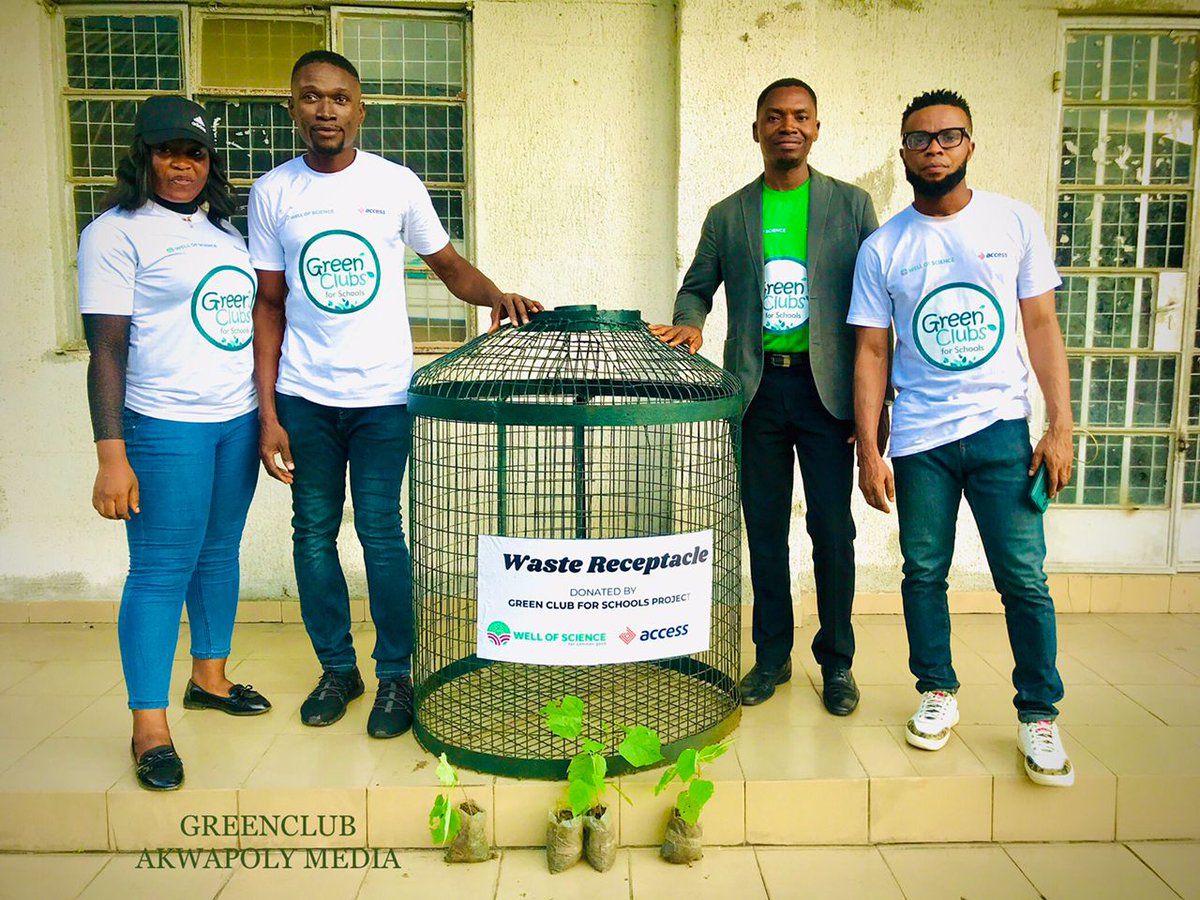 Well0fScience1's tweet photo. 🌍 Green Club for Schools Project Launches in Akwa Ibom State Polytechnic, Ikot Osurua! 🌱
Well of Science, with the support of @myaccessbank , proudly flagged off the Green Club in Akwa Ibom State Polytechnic, Ikot Osurua. https://t.co/oTXqrllAzh