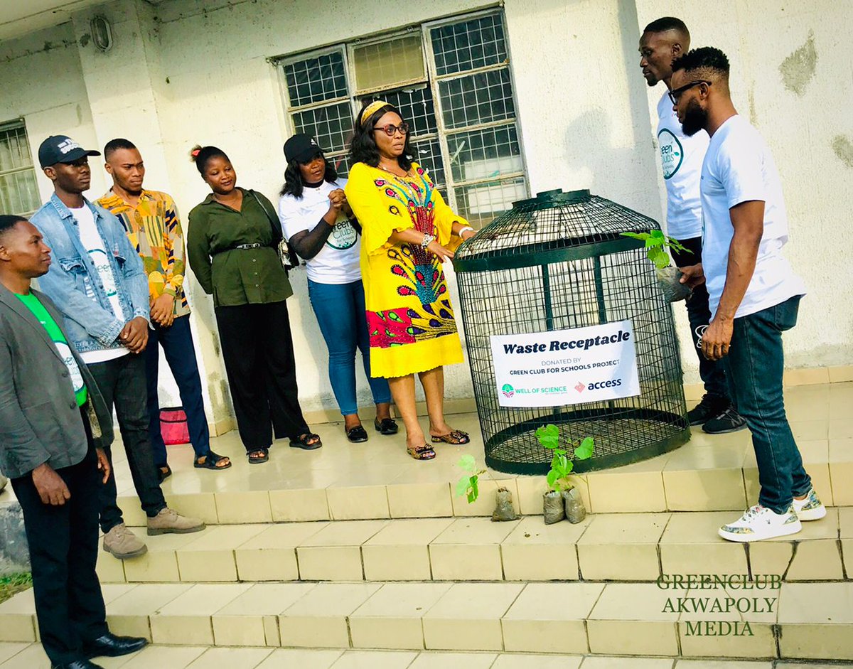 Well0fScience1's tweet photo. 🌍 Green Club for Schools Project Launches in Akwa Ibom State Polytechnic, Ikot Osurua! 🌱
Well of Science, with the support of @myaccessbank , proudly flagged off the Green Club in Akwa Ibom State Polytechnic, Ikot Osurua. https://t.co/oTXqrllAzh