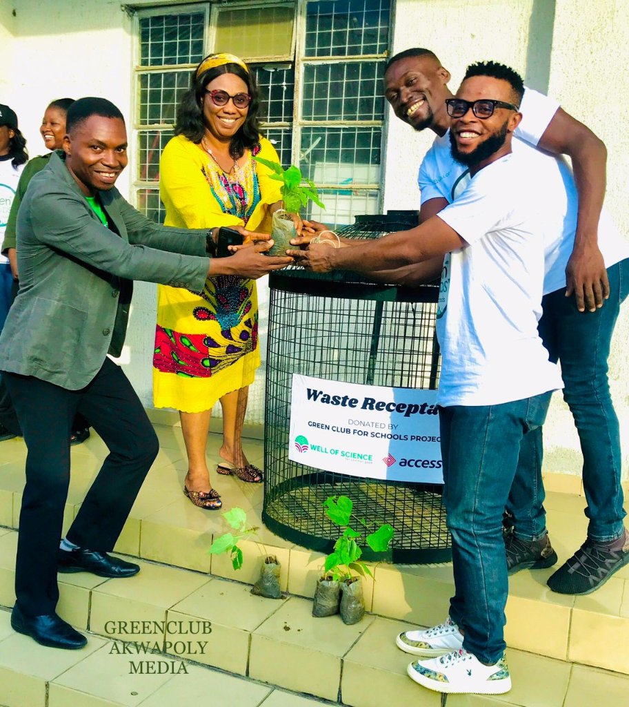 Well0fScience1's tweet photo. 🌍 Green Club for Schools Project Launches in Akwa Ibom State Polytechnic, Ikot Osurua! 🌱
Well of Science, with the support of @myaccessbank , proudly flagged off the Green Club in Akwa Ibom State Polytechnic, Ikot Osurua. https://t.co/oTXqrllAzh