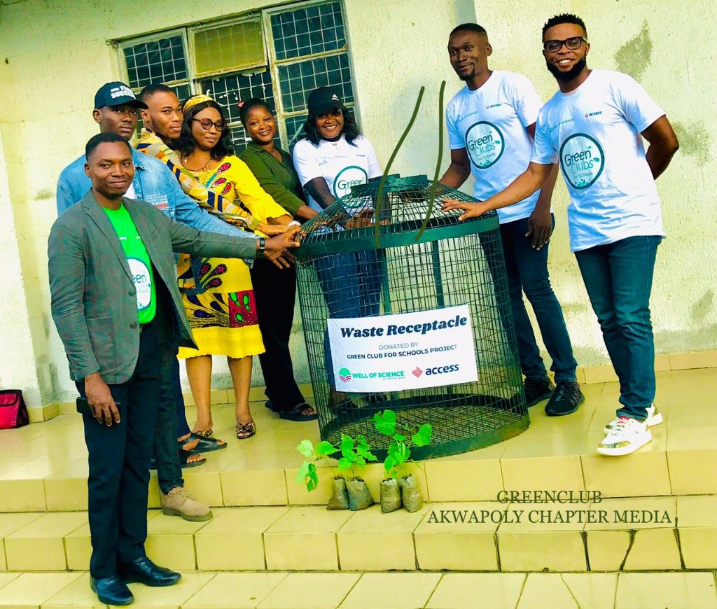 Well0fScience1's tweet photo. 🌍 Green Club for Schools Project Launches in Akwa Ibom State Polytechnic, Ikot Osurua! 🌱
Well of Science, with the support of @myaccessbank , proudly flagged off the Green Club in Akwa Ibom State Polytechnic, Ikot Osurua. https://t.co/oTXqrllAzh