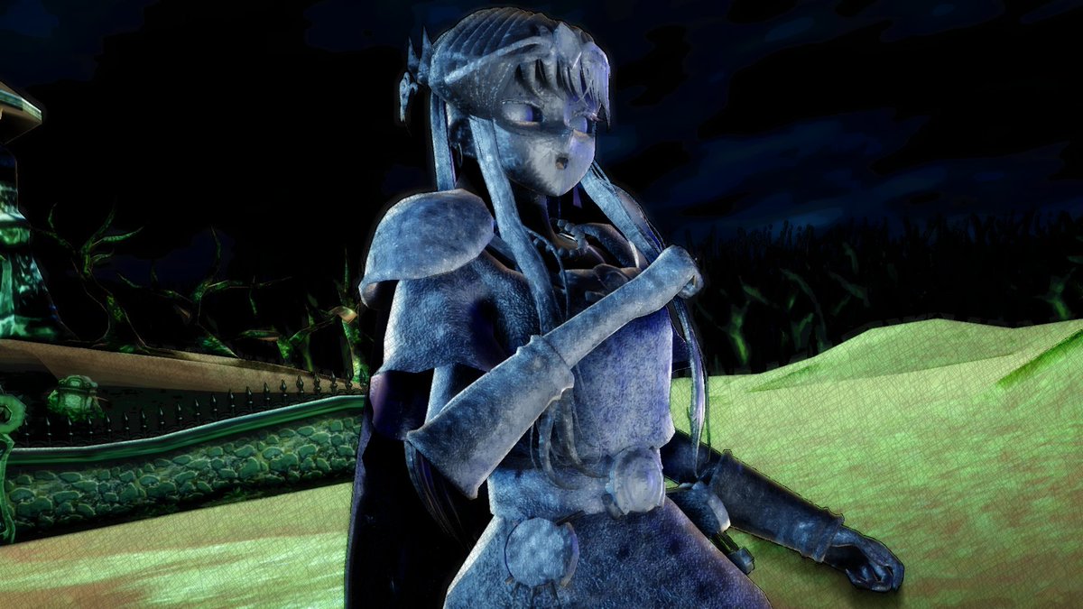 Komi as Zelda for Halloween