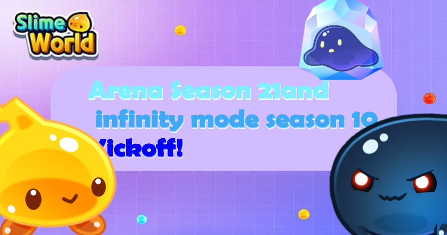 HederaGuildGame's tweet photo. 🎊Arena S20 ends and S21 begins! Infinity Mode Season 10 is also starting. 🎮
Cheers to all participants! 🌟 S21 is here with more rewards & excitement! Dive in now. 🛡️ 🎇
🔗More Details : https://t.co/gt48F9PC71
#SlimeWorld #ArenaSeason21 #InfinitySeason10 #gaming #NADA #HTX #LBANK