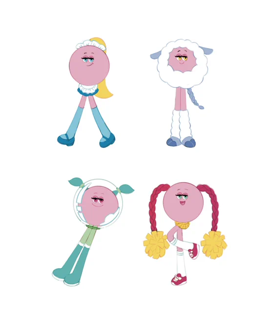 残念ながらボツになった絵なんですがめちゃかわいいので見てください。 