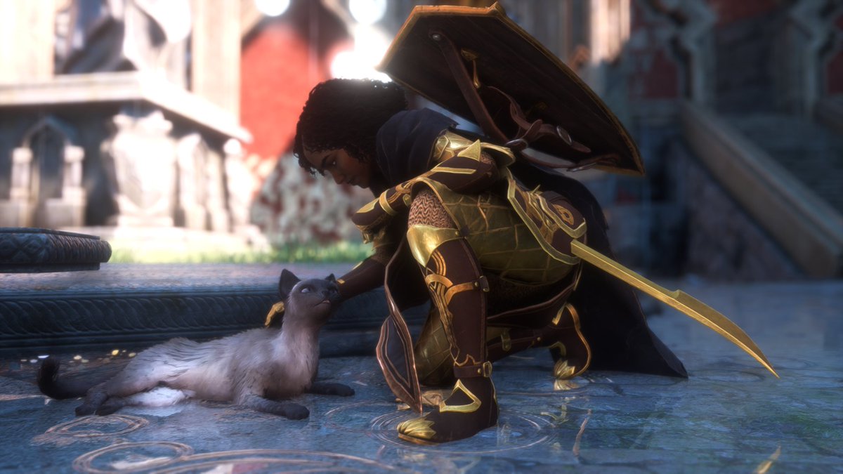Elle_Enasalin's tweet photo. Game of the Year, you can pet the cat https://t.co/5R617EtF43