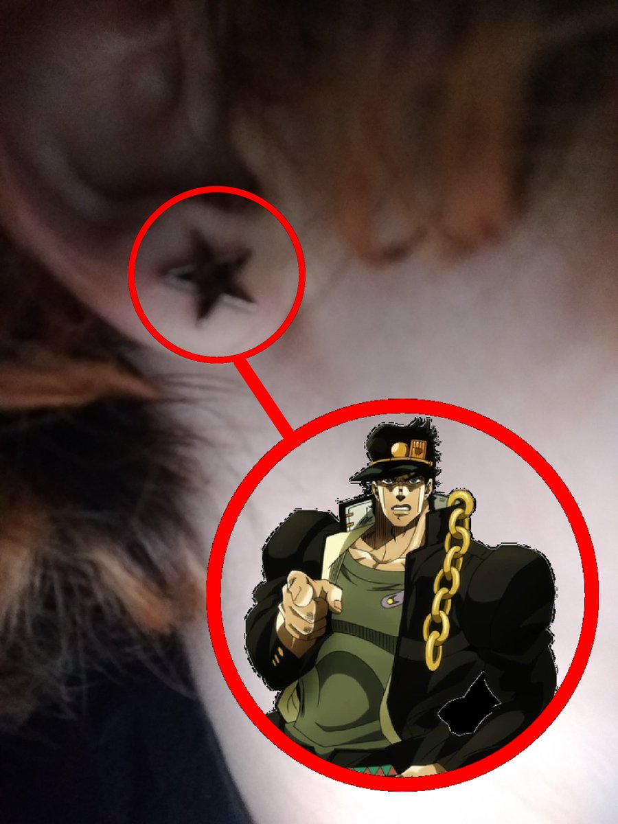 DAMAGEDCODA6969's tweet photo. last year i was jotaro. this year im jotaro but disabled (i was injured in a stand battle) https://t.co/jSIwI0vDcL