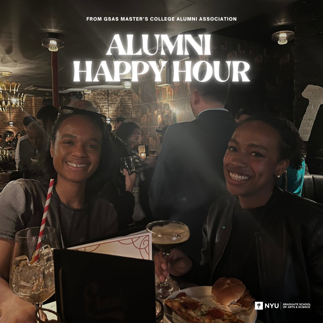 GSAS Master's Alumni tweet media
