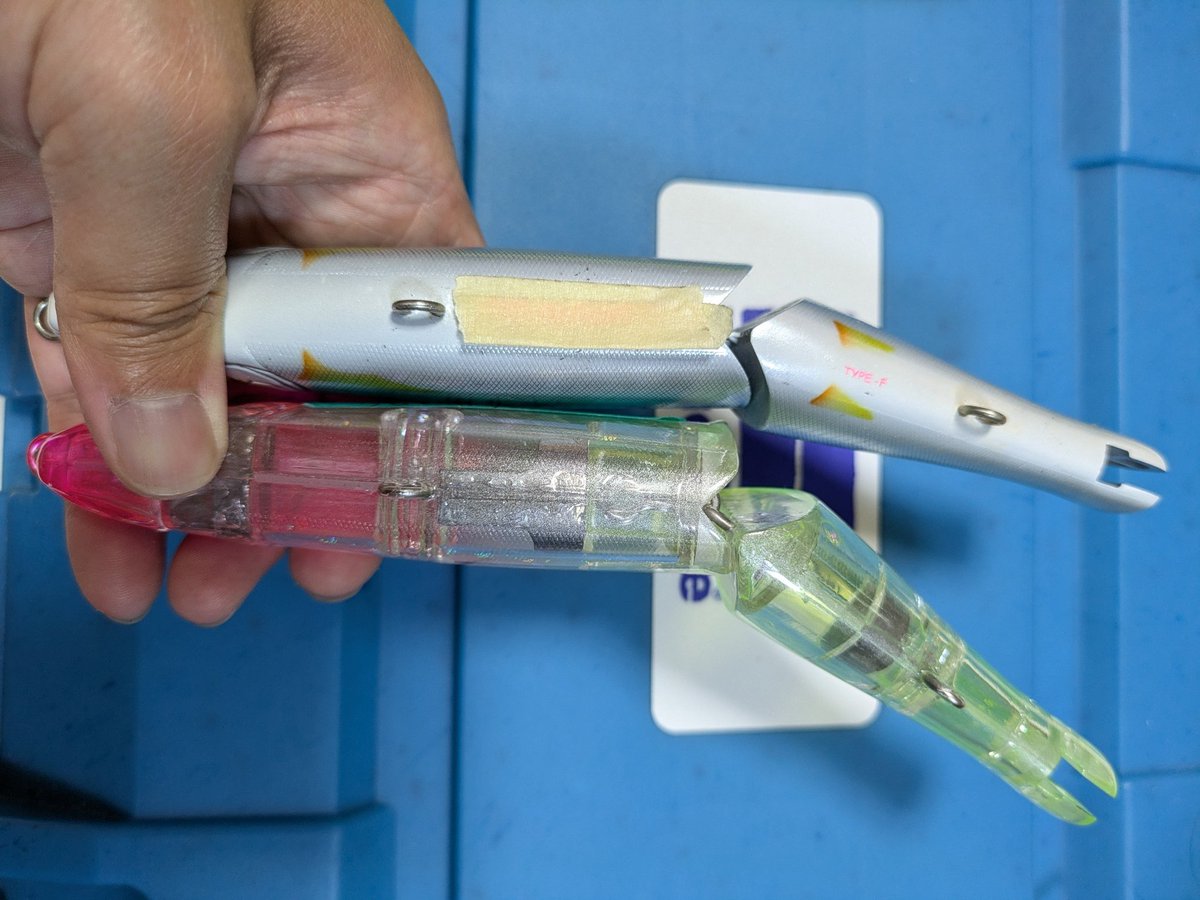 ジョインテッドクローマグナム、BlueBlueカスタム！！ 普通のマグナム