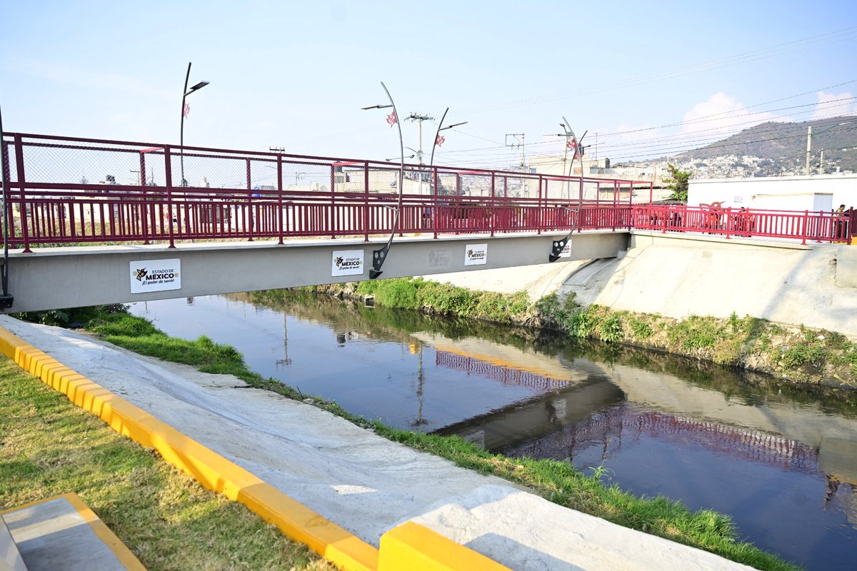 ENTREGA GOBERNADORA PUENTE PEATONAL "LOS ROSALES" EN NEZAHUALCÓYOTL 

• La infraestructura beneficia a 21 mil habitantes, refrendando el compromiso de transformar la Zona Oriente del Edomex a favor de sectores históricamente marginados.

Nota completa: facebook.com/share/p/15Q4QH…