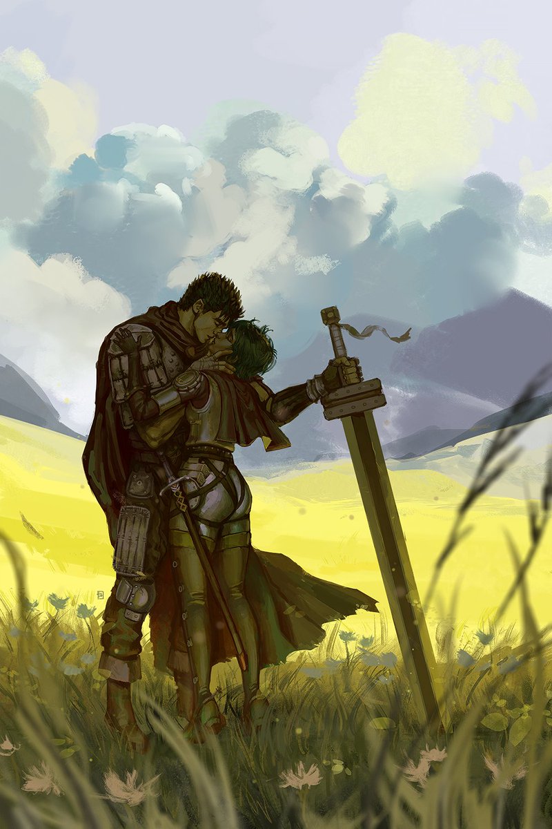 PrinceRevenant's tweet photo. when there's two, the blade grows heavy
#BERSERK #guts #casca #gutsca https://t.co/saoNKrY2Bv