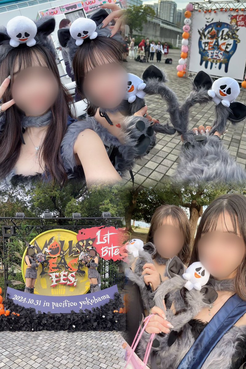O4Chibi's tweet photo. MOUSE PEACE 1st. Bite in パシフィコ横浜

あみちゃんとオオカミコスしたの〜🐺🩵
一緒に行けて嬉しかった！
上田竜也のプロデュース力に驚かされるばかり ._. ❤︎
来年のハロウィンも楽しみ〜🫶🏻

#MOUSEPEACEFES #マウピフェス https://t.co/hleZrqviEZ