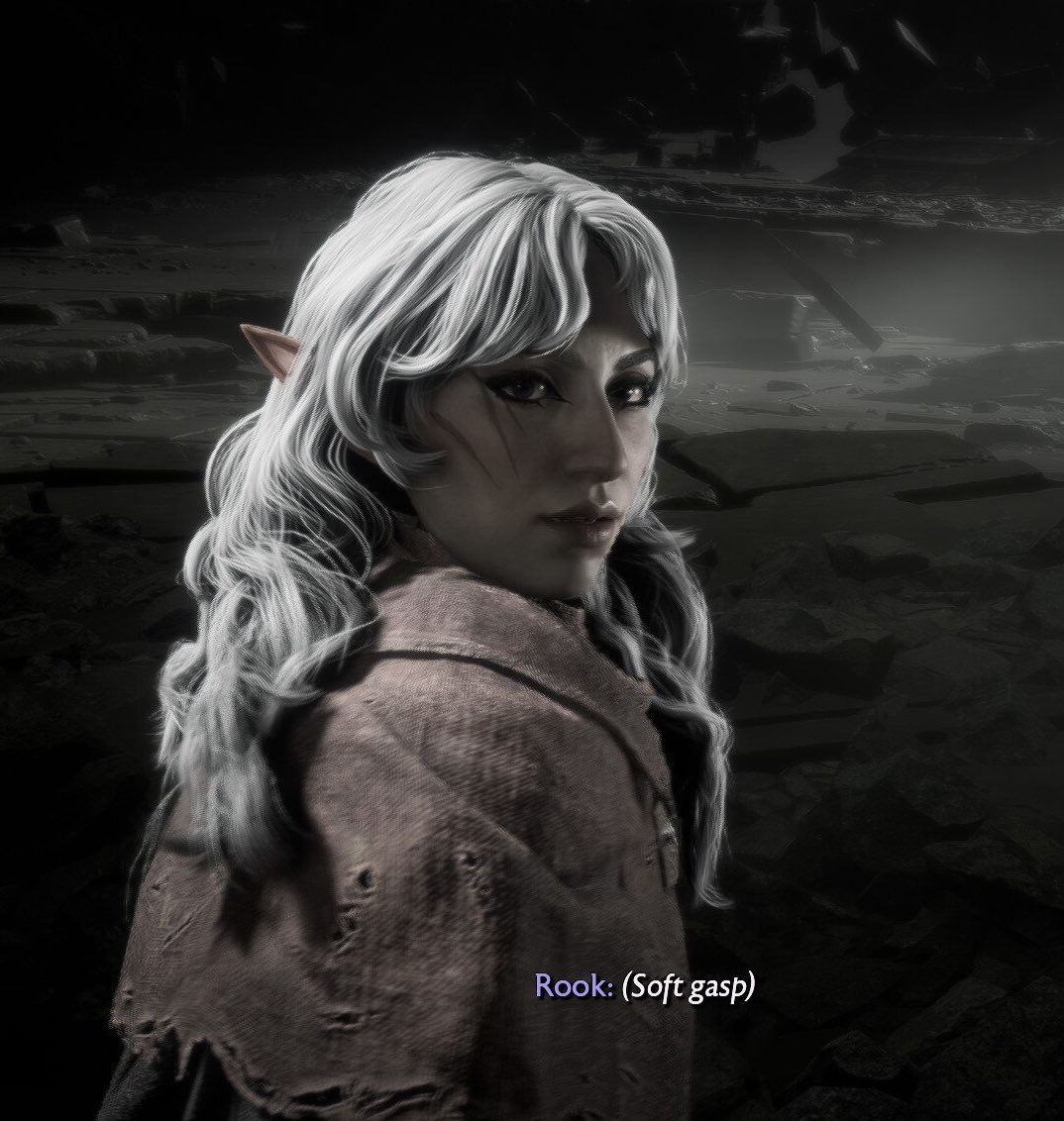 LochNessLex's tweet photo. I only spent an hour and a half in character creator which I think is pretty good! #rookreveal #veilguardspoilers https://t.co/MKqb2HbpcT