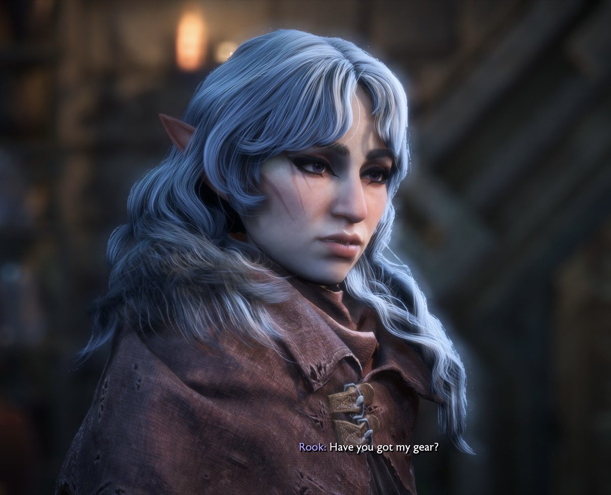 LochNessLex's tweet photo. I only spent an hour and a half in character creator which I think is pretty good! #rookreveal #veilguardspoilers https://t.co/MKqb2HbpcT