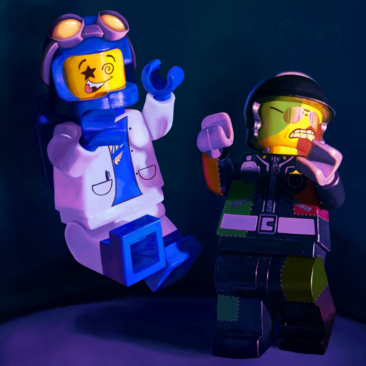 Frankenbenny and his monster. Okay?