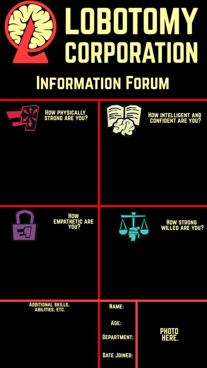 BAD_ENDCorp's tweet photo. I believe it'll be fun just to hand out these. Just to get... An idea what abnormalities you guys will be awfu-- I mean, proficient in dealing with. https://t.co/Ec5rosz8yk