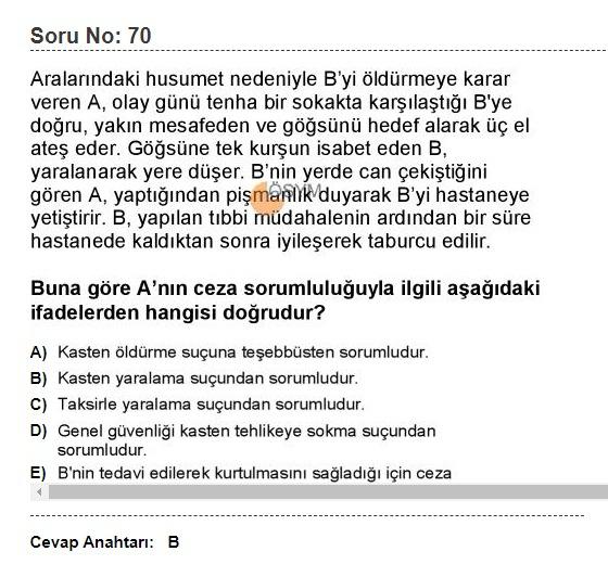 izzetoezgenc's tweet photo. 29 Eylül 2024 tarihinde gerçekleştirilmiş olana Hukuk Meslekleri Giriş Sınavında (2024-HMGS) sorulan ve yeni muttali olduğum sorulardan Ceza Hukuku Genel Hükümler konularıyla ilgili 70 numaralı sorunun cevabı, doğru değildir! https://t.co/JDJYwyvKTH