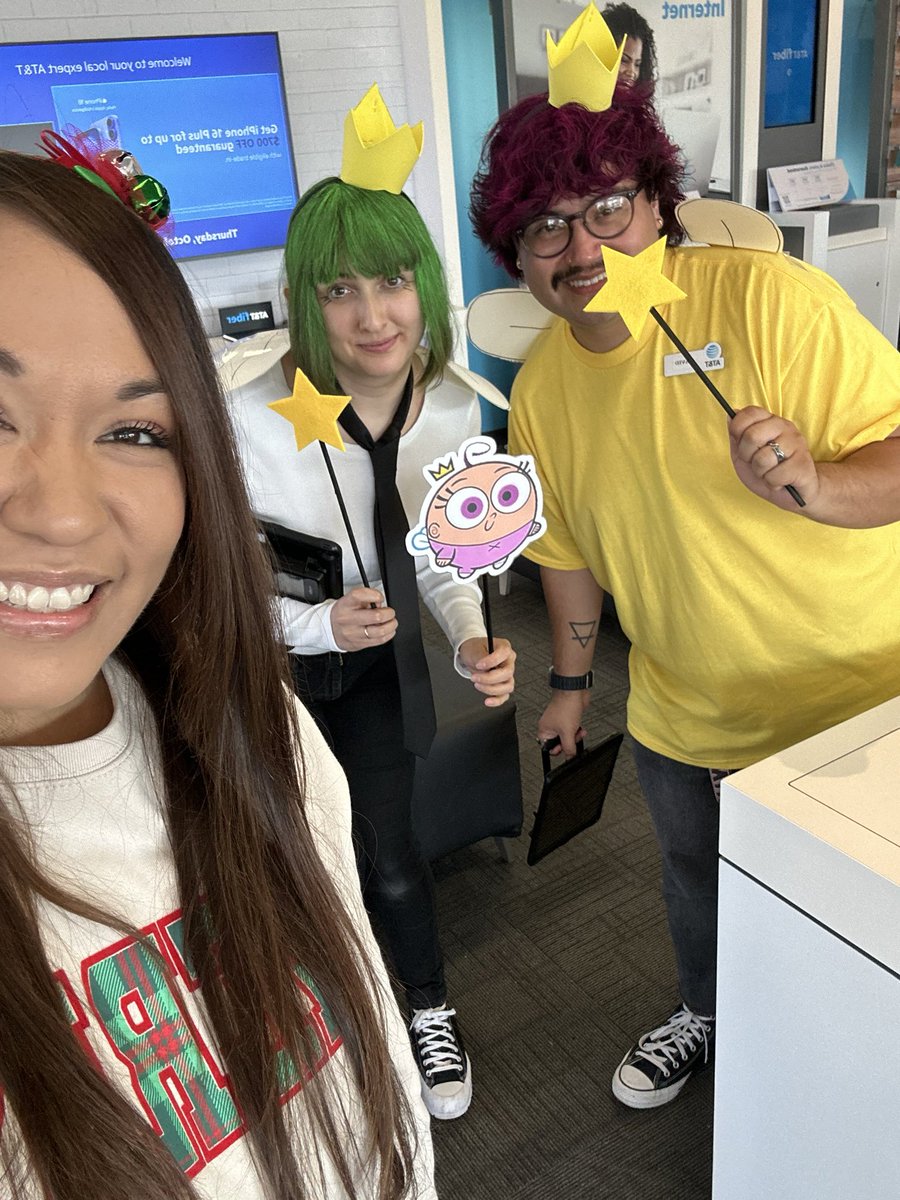 “We can wish for whatever we want” Wishing everyone a Happy Halloween from
Wanda, Cosmo, and Christmas Spirit 🎃 <a href="/bretbennettNTX/">Bret Bennett</a> <a href="/Megan_NTX/">Megan Hemphill</a> <a href="/AivyLeague/">Aivy Nguyen</a> <a href="/NTX_Market/">The NTX Market</a>