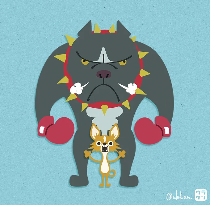 犬の日だけど、あんま犬描いたことないなーと思ったら、何年も前にガッツリ何種類も描いたのがあった。#犬の日 