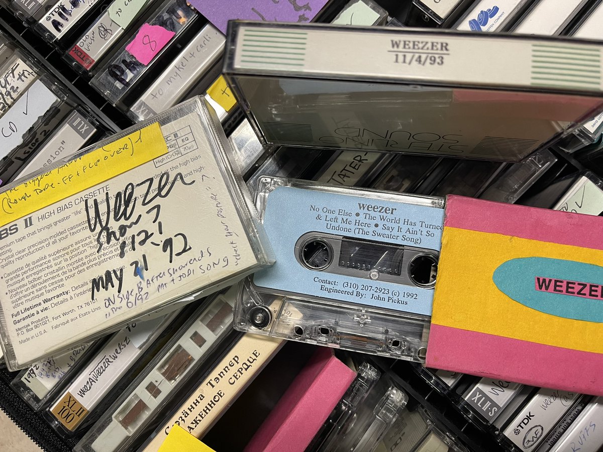 #Blue30 has arrived and at last weezer fans will be able to experience the long lost music and images that have been gathered and curated into a very cool trip through the earliest days of the band's history. It would have been easy to simply repackage what's been released