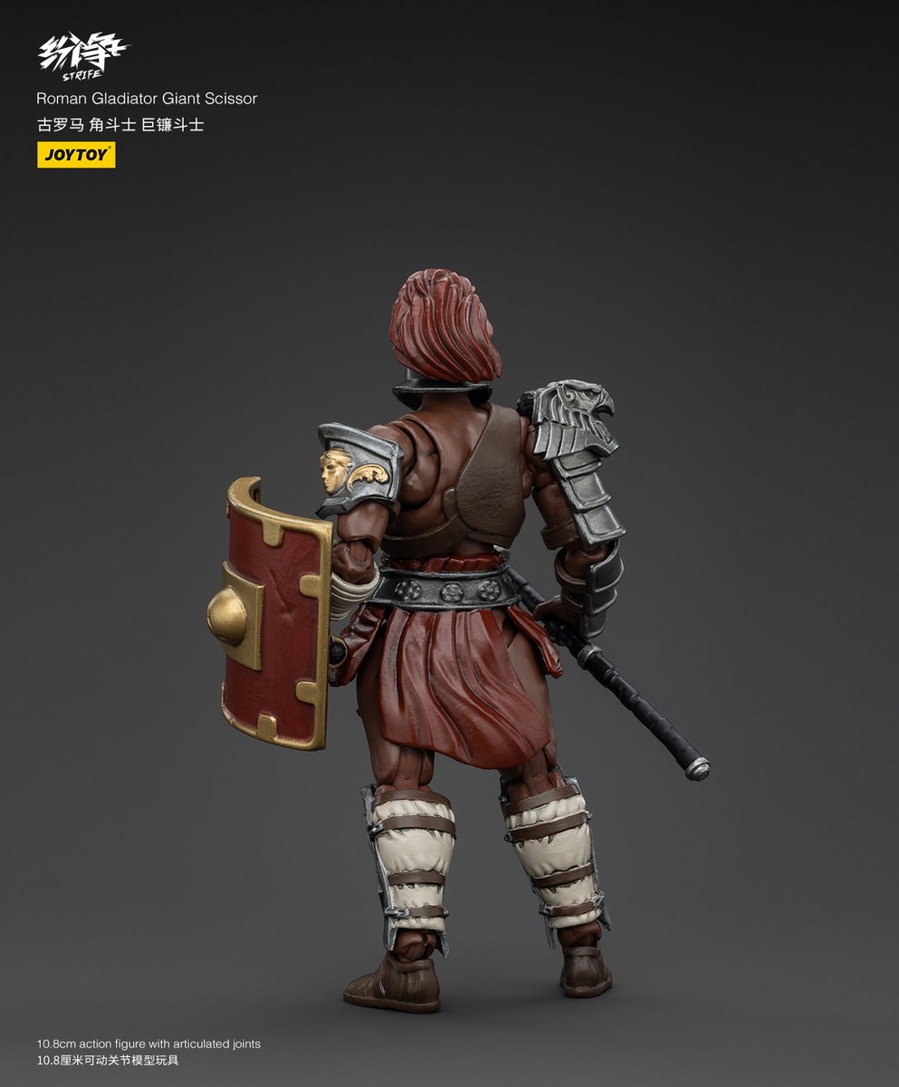 Joytoy_official's tweet photo. Roman Gladiator Giant Scissor
#RomanLegions #AncientRome #HistoricalToys #RomanRepublic #MilitaryHistory #CollectibleToys #ClassicalEra #RomanCulture https://t.co/Ir4NMzj9KD