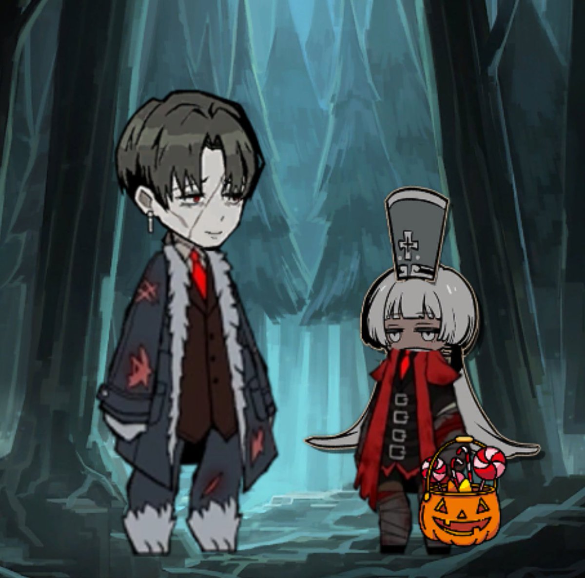 Not sure how I got roped into this... but it was fun. Happy Halloween everyone.