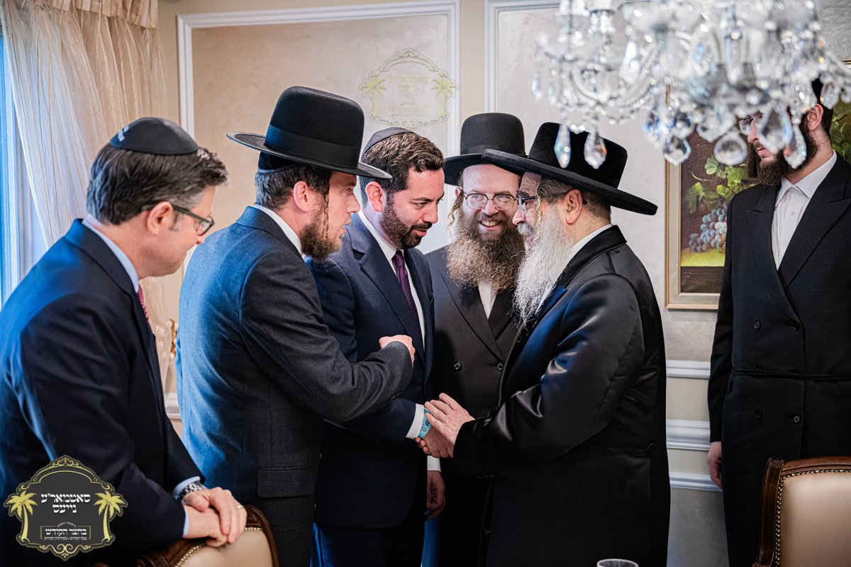 Was an honor meeting and speaking to the <a href="/SpeakerJohnson/">Speaker Mike Johnson</a> &amp; <a href="/RepMikeLawler/">Congressman Mike Lawler</a> At the house of the Grand Rabbi of satmar. True friends of the Jewish community. #Lawler2024