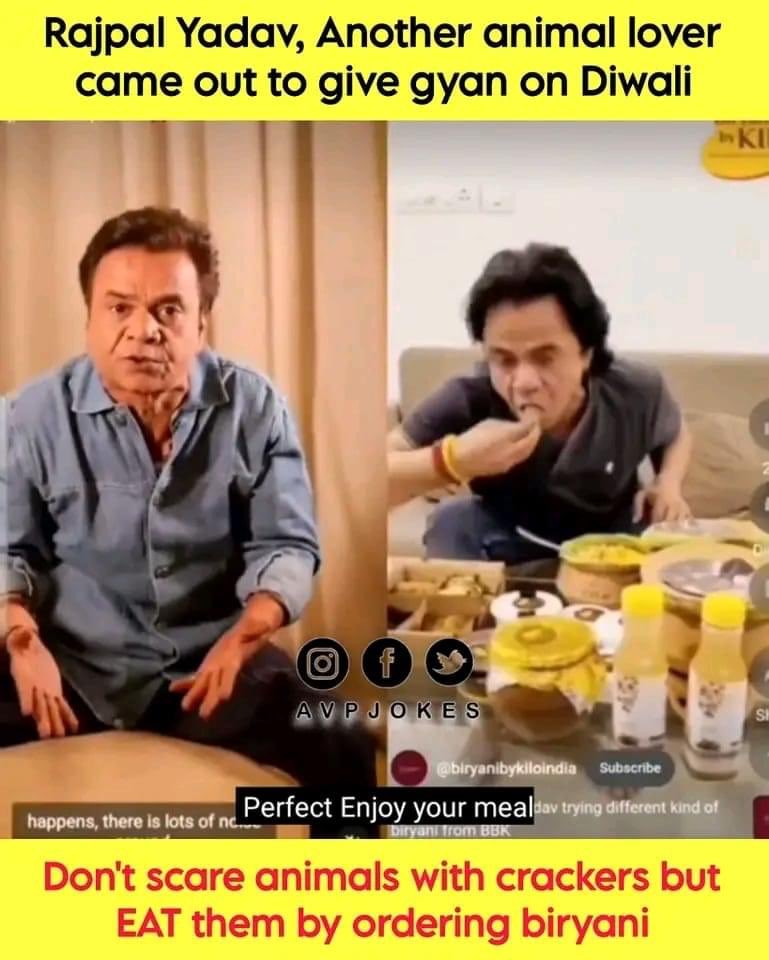 yk7283's tweet photo. #DiwaliCelebration #rajpalyadav #firecracker 
#gyan https://t.co/PUsi2sHte7