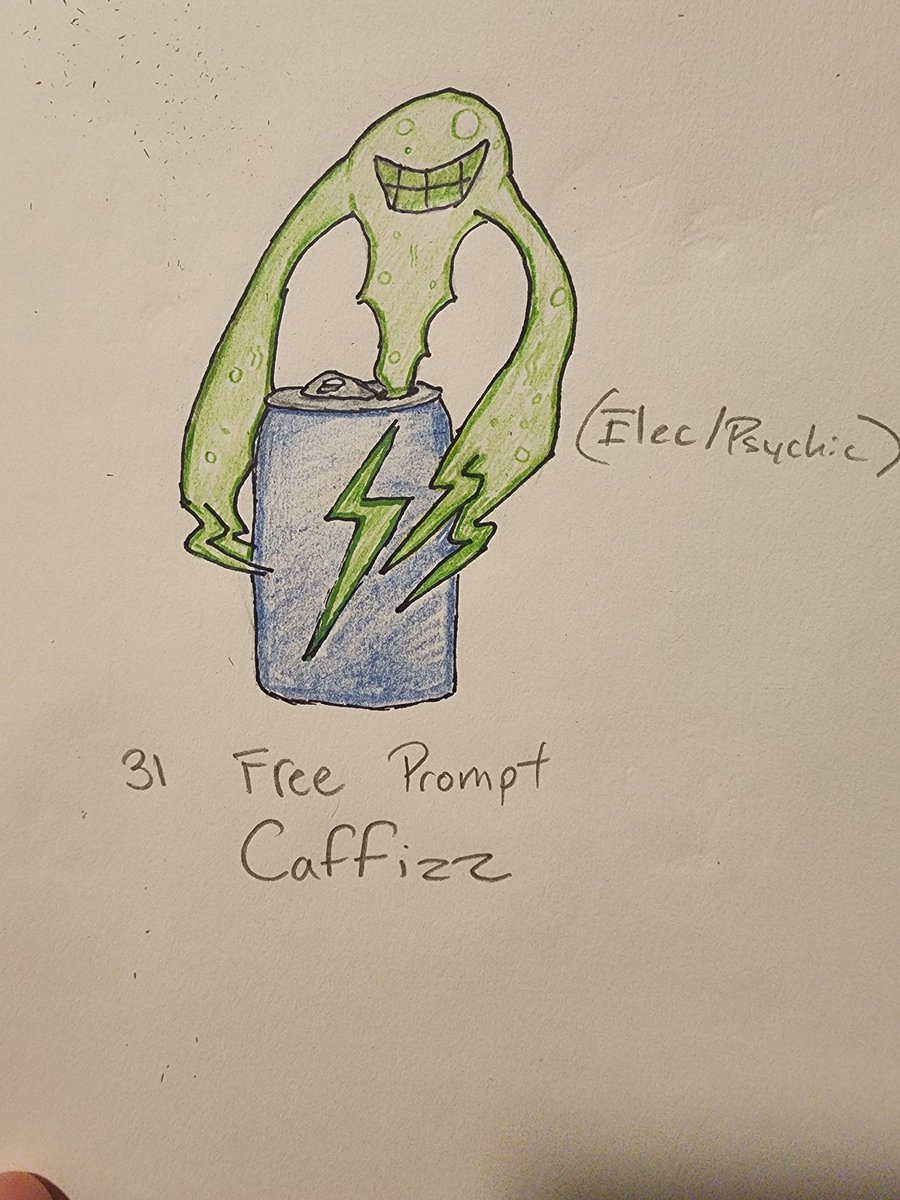 TheNotBagel's tweet photo. Days 29-31

Steel Typed - Unicle
[Steel]

Grim - Cloakid
[Dark]

Free Prompt - Caffizz
[Elec/Psych]

Thank you @cursedeya for a fun month of having to come up with new pokemon. I enjoyed everyday!

#faketober #faketober2024 #fakemon https://t.co/2z0TMix3iu