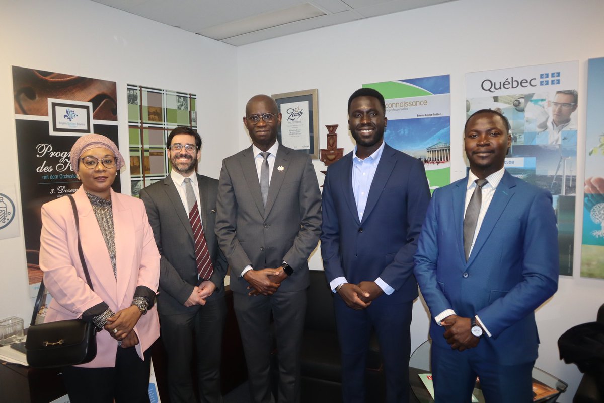 csgor's tweet photo. Grand merci au Gouvernement et au Parlement du Québec, à Madame la Ministre BIRON et à l’excellente équipe du MRIF pour la généreuse hospitalité et la parfaite organisation de ma visite officielle au Québec https://t.co/NgPDI1DF4m