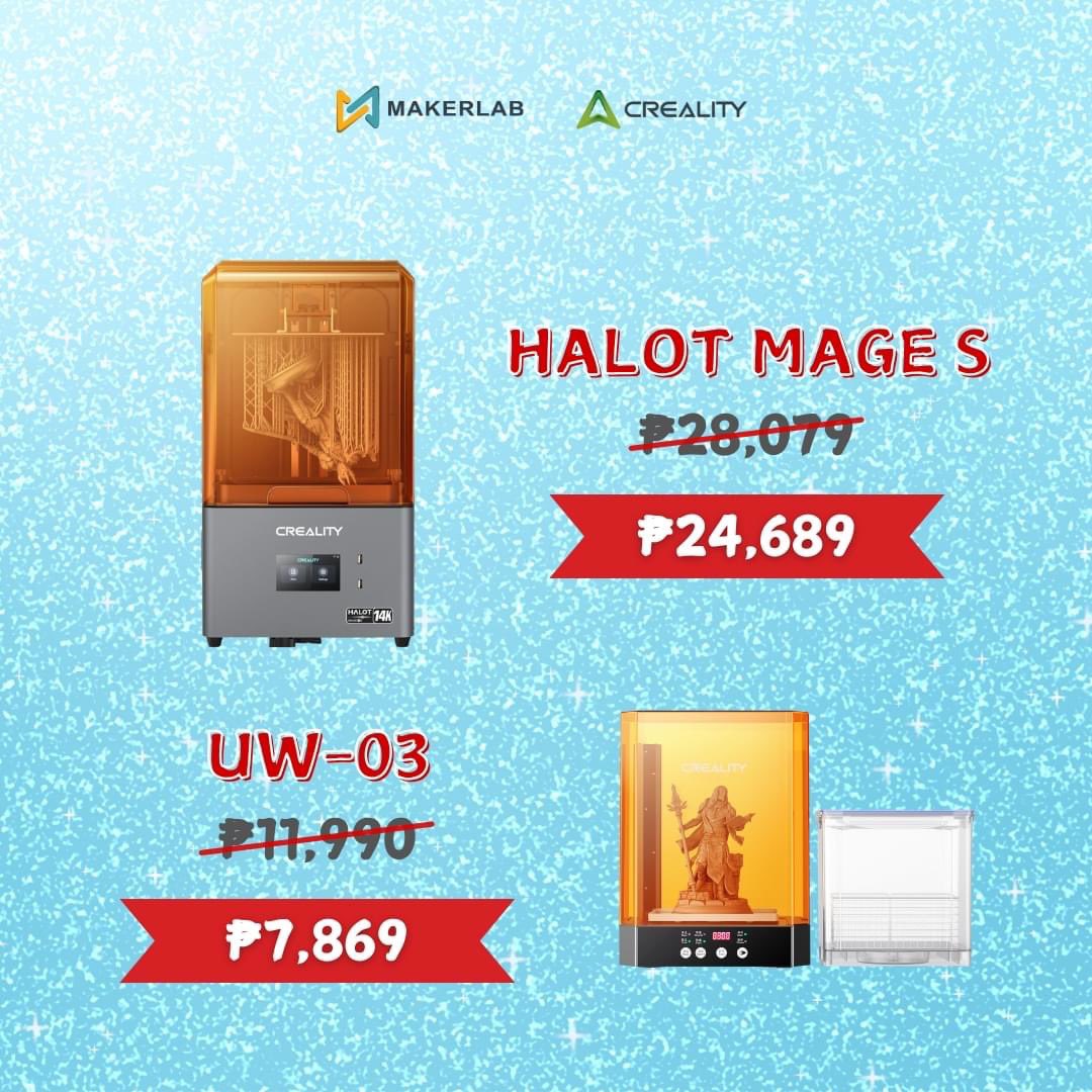 makerlab_e's tweet photo. 📣 𝙎𝙪𝙡𝙞𝙏𝙞𝙥𝙞𝙙 𝙋𝙖𝙢𝙖𝙨𝙠𝙤 𝙎𝙖𝙡𝙚! 🎄

Ngayong Pasko, hatid namin ang malaking tipid sa 𝐂𝐫𝐞𝐚𝐥𝐢𝐭𝐲 3D Printers! 🌟 

Promo is until December 2 only!

#Makerlab #EveryMakersChoice #3DPrinter https://t.co/H9Uf60wzjp