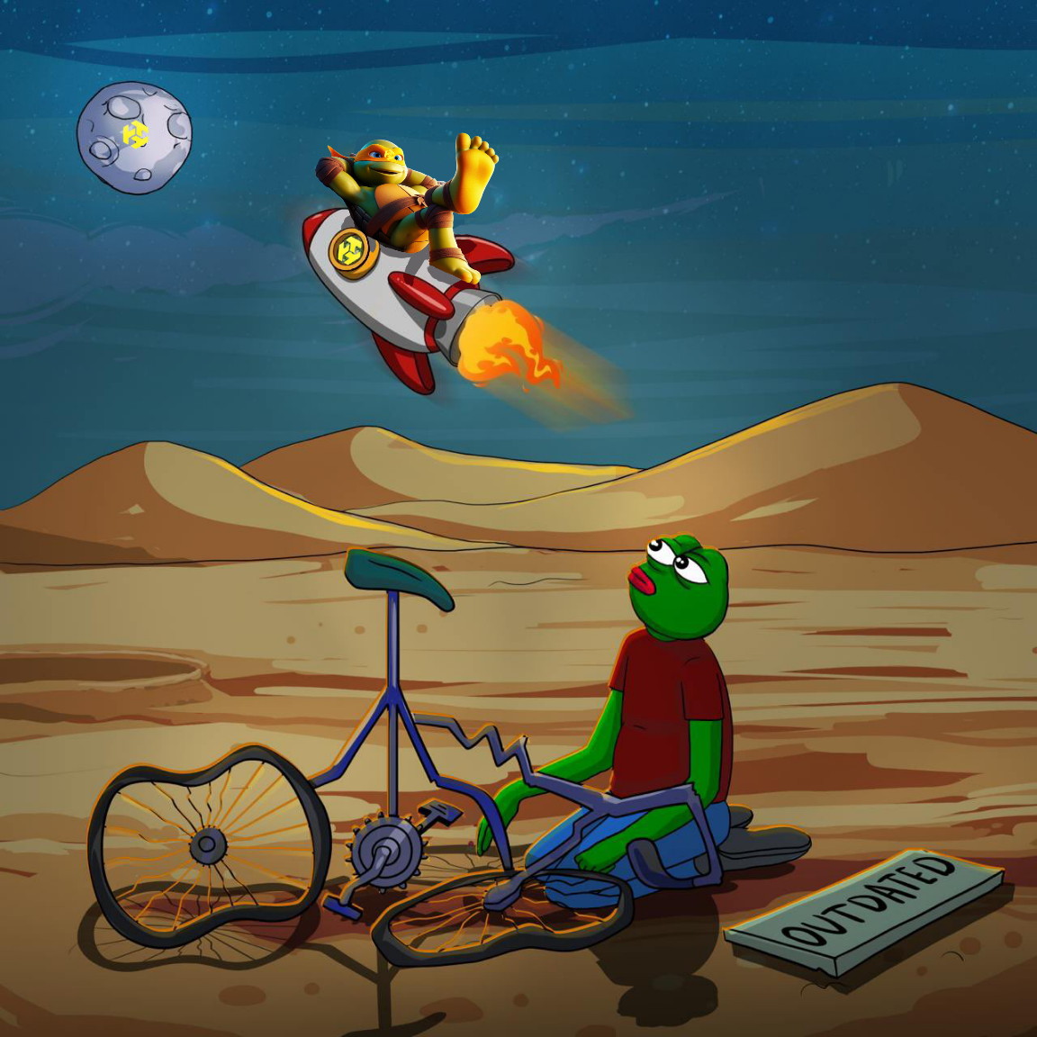 My meme entry 🚀🤣

<a href="/Wannnz100/">Anita fitriawans</a> 
<a href="/wannnz22/">ekooju oura</a> 
<a href="/StarsDeFi/">Cathelyn.eth</a> 
<a href="/tordess_com/">Tordess</a> 
<a href="/xCryptoParadise/">Crypto Paradise</a>
 #CryptoMemeChallenge #Tordess