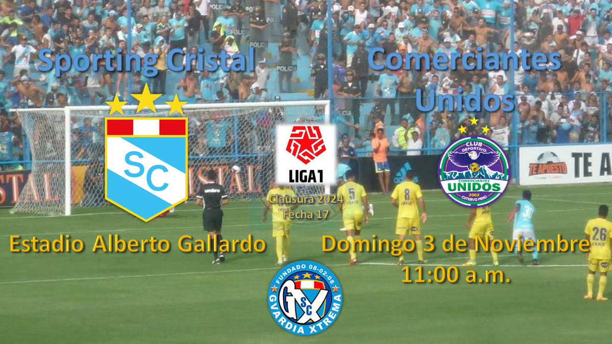GvardiaXtremaOF's tweet photo. @ClubSCristal
#FuerzaCristal
#SalimoSConTodo
#TodosJuntosPorLa21
Foto: @mediosINT https://t.co/vlYjXTP2dY