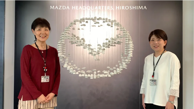 NOKIOO2's tweet photo. 【研修導入事例：マツダ様】女性リーダー候補育成プログラム　
会社全体で本気のDEI推進を開始し、一丁目一番地として女性活躍推進に注力されているマツダ様。2025年までに女性管理職100名の登用を目指し、多様な人材がリーダーシップを発揮できる組織風土づくりを推進中のお二人へインタビュー🎤✨ https://t.co/drCTiBMjhy