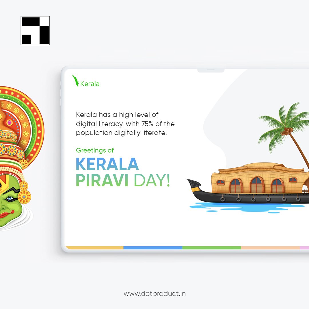 DotProduct4466's tweet photo. Kerala Piravi Greetings!

Happy Kerala Piravi! Let's celebrate the 68th anniversary of our beautiful state. With 75% digital literacy, Kerala is truly embracing the future. Let's continue to strive for progress and prosperity together.

#KeralaPiravi #DigitalKerala #Dotproduct https://t.co/bTiaDlpT6A