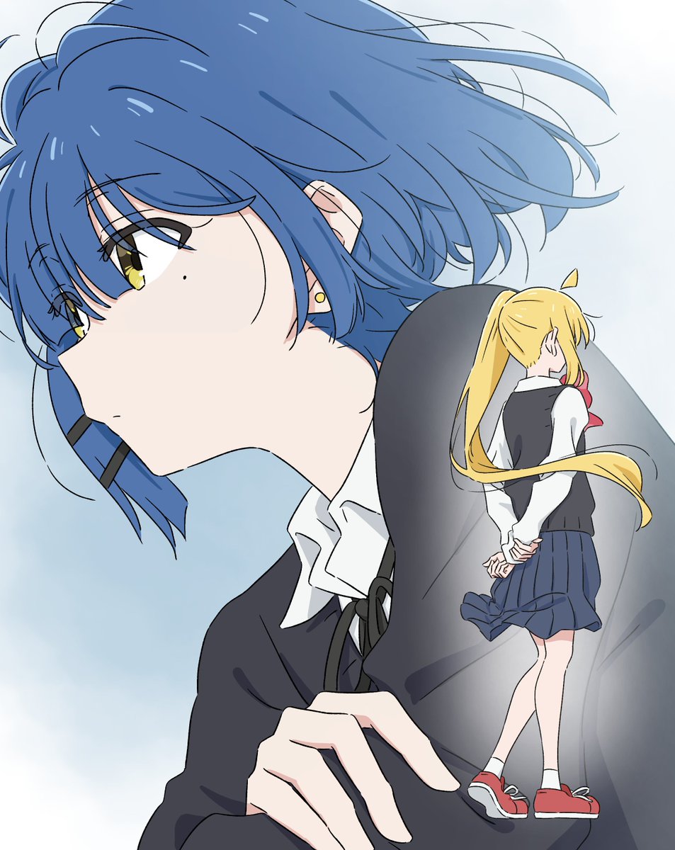 伊地知虹夏 ,山田リョウ 「#ぼっち・ざ・ろっく結束バンドが生まれた