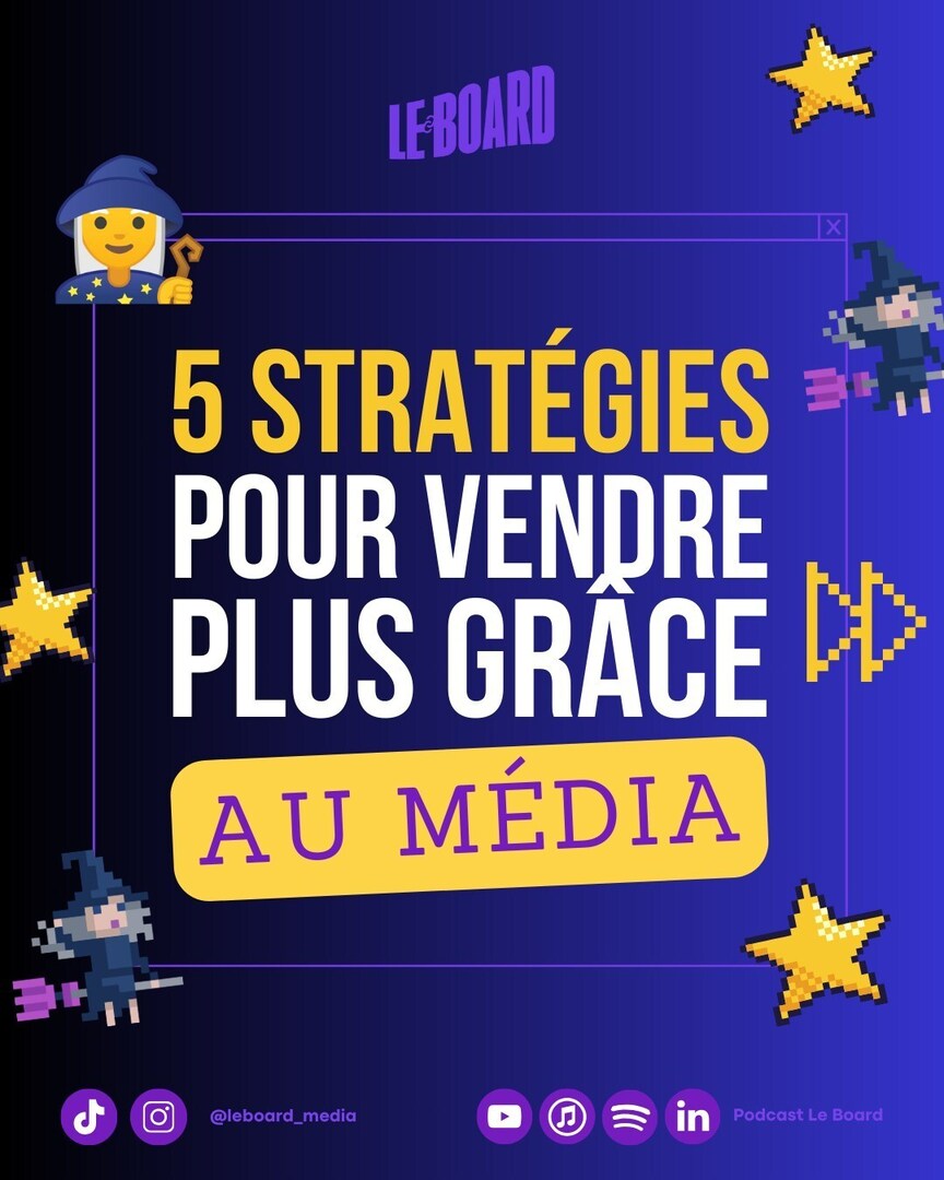 Arrête de courir après des clients. 🥵🏃🏻‍♂️‍➡️

Fais en sorte qu'ils viennent à toi grâce à ton média ! 

On en a parlé avec Alexandre Waquier (@alexandre_waquier), créateur du podcast Les Héros de la Vente, et il m’a partagé ses 5 stratégies pour vendre pl… instagr.am/p/DB0dRBmIGyi/