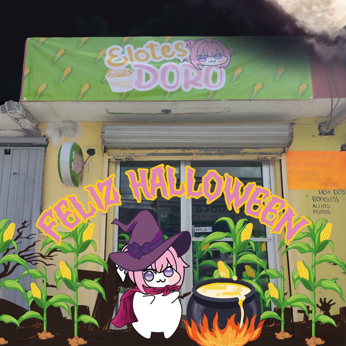 FELIZ DOROWEEN 🎃!!!

Gracias a todo los que pasaron hoy al local por su promo 2 Jumbo x $85 y unos dulcesitos 🍬🍭 esperamos los disfruten mucho !