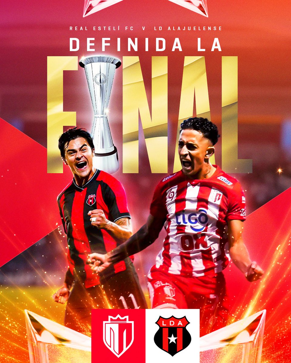 realestelifc's tweet photo. 😎 Una vez más, nos enfrentaremos a la Liga Deportiva Alajuelense en la final de la Copa Centroamericana 👋 https://t.co/wLo0hgfEKc