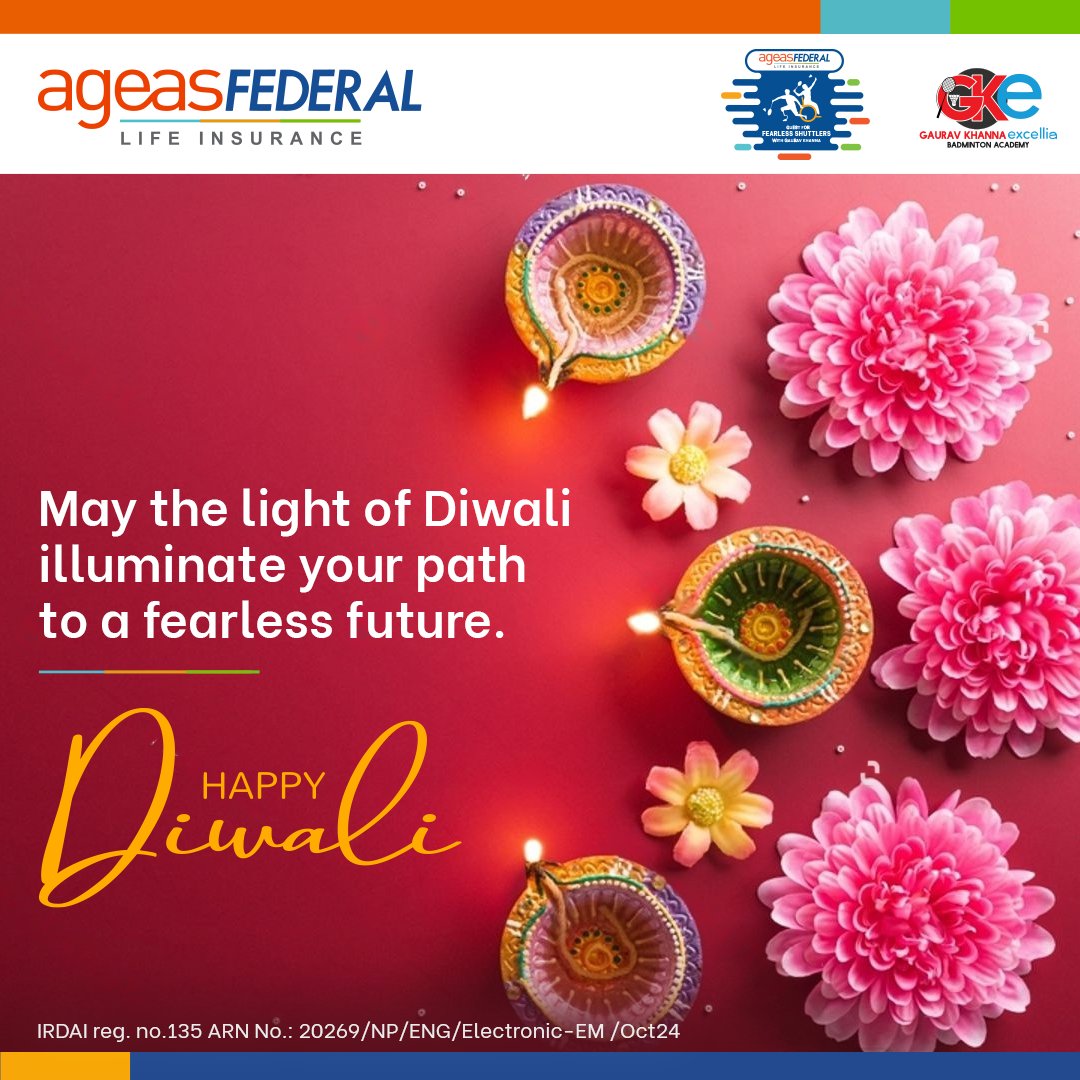 AgeasFederalQFS's tweet photo. Ageas Federal Life Insurance wishes you a Diwali that is full of hope, happiness, and the promise of a brighter tomorrow.

Visit: https://t.co/NYQo3szK16 https://t.co/rnLWTbrz3C