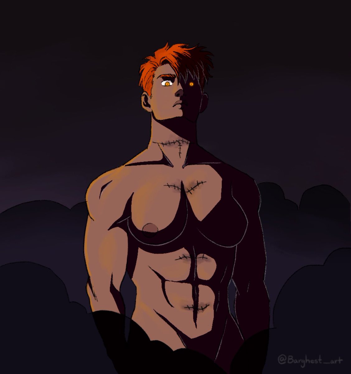barghest_art's tweet photo. Modern Prometheus. (//very slightly nsfw). 
Happy Halloween! https://t.co/3K3ewQTGbr