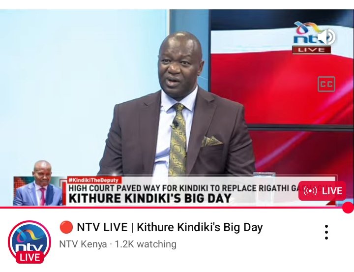 abutheking3's tweet photo. It's a public holiday you say, His big day; how lucky can one man (Kithure Kindiki) be. All cards on the table, are you happy for him? Just a concerned citizen. https://t.co/9VIIDueKeJ