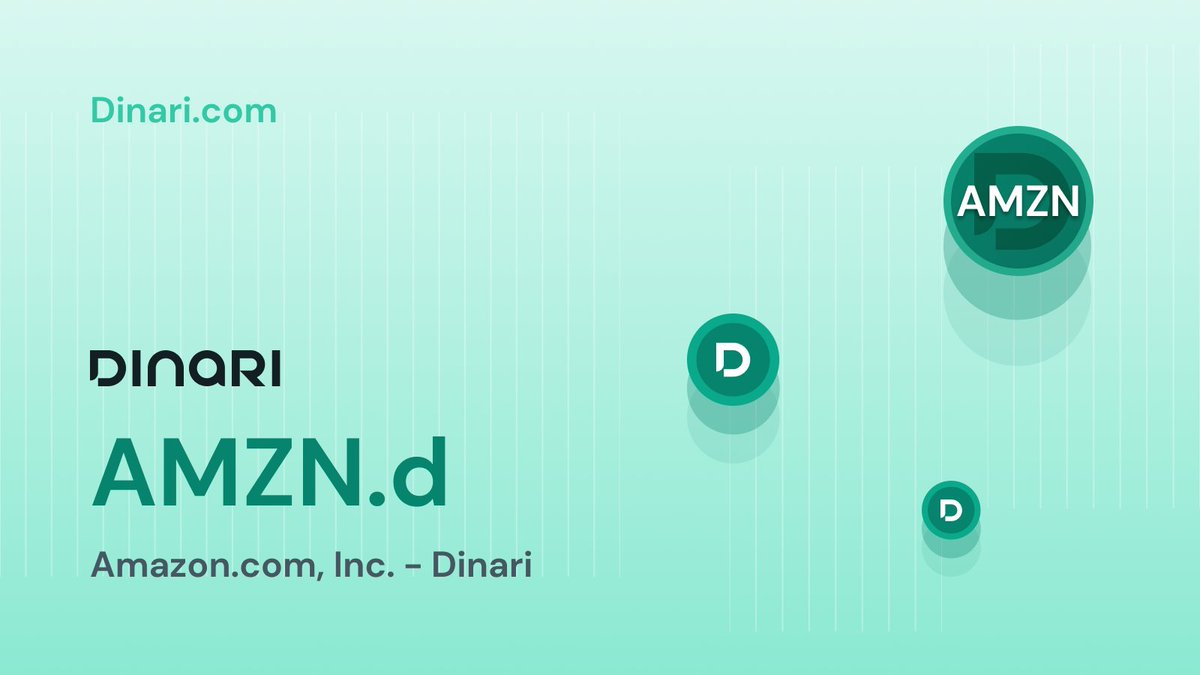 DinariGlobal's tweet photo. #dShare Deep Dives: Amazon / $AMZN.d 📦
Let’s explore Amazon, the tech and e-commerce titan that reshaped how we shop, entertain, and even work 🧵 https://t.co/BjZNu2dZXw