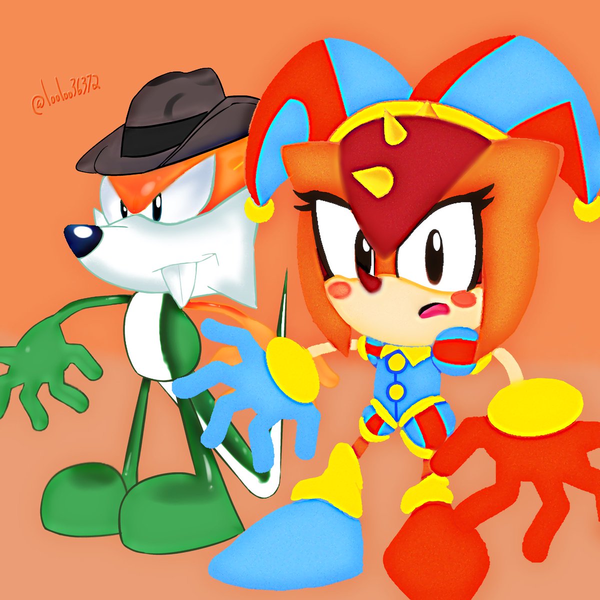 looloo36372's tweet photo. I had a vision… Halloween mischief with a twist!
#sonic https://t.co/Ew3uGJiuDe