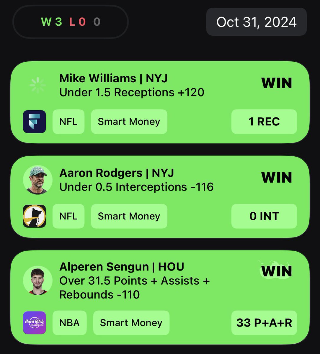 optimal_bet's tweet photo. THAT’S A HALLOWEEN SWEEP! 🎃🧹

LIKE❤️ if you tailed us!! https://t.co/iGlCeAgrKX