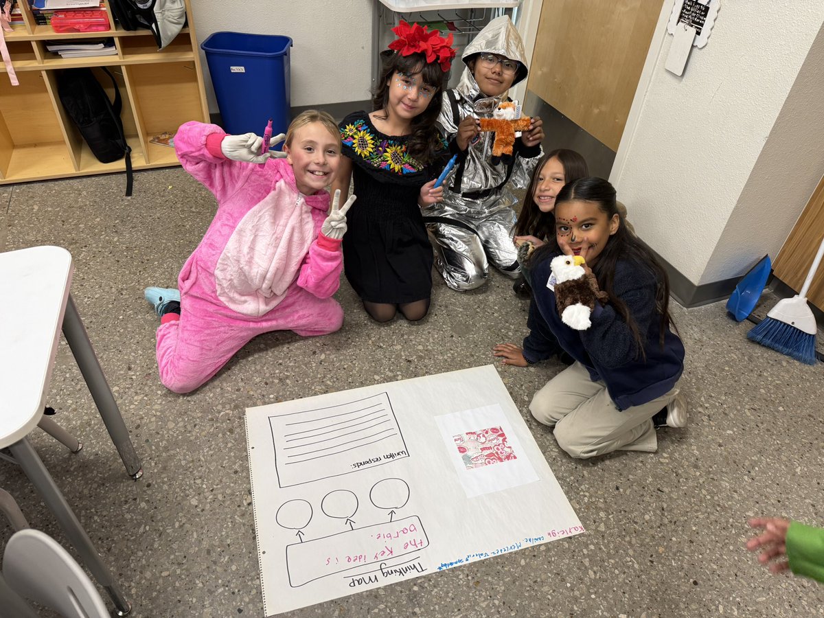 Vnessa_Carrasco's tweet image. Costumes won’t slow us down! Look at all this learning!! #wemakeithappen #learningisrequired #itstartswithus