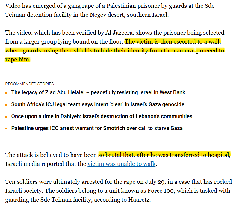 evandileo's tweet photo. @HollyGrayle @Catkader1 @sethharpesq https://t.co/KXcgxQiJUp

And later, Israelis stormed the prison where these rapists were arrest, demanding their release defending their 'right to rape' https://t.co/WsQx8NRwtw