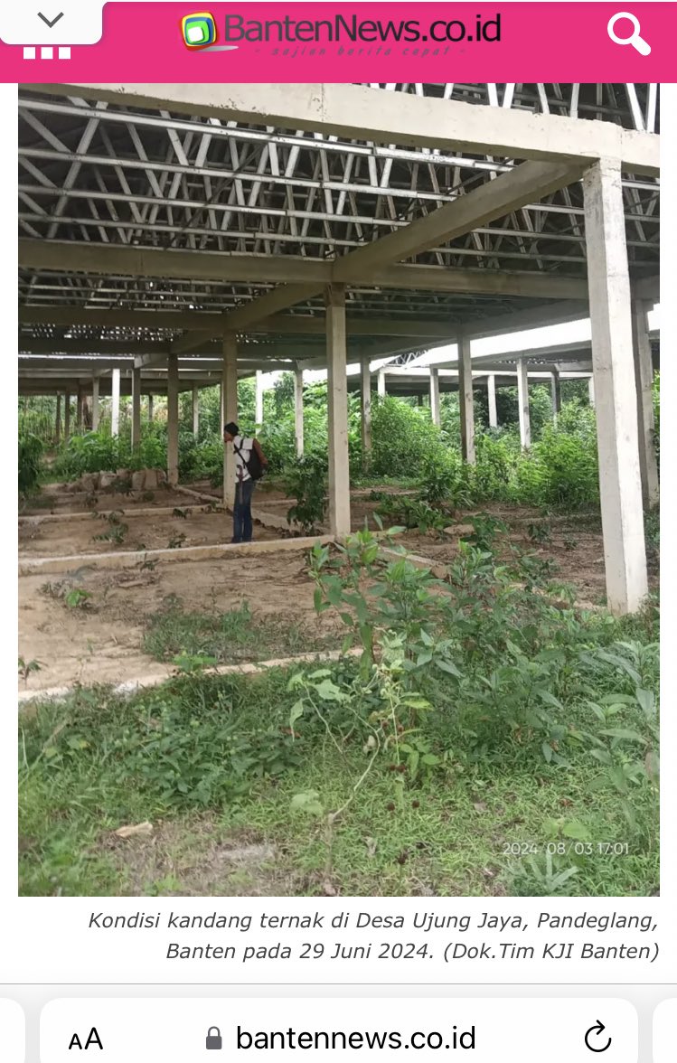 shintaeffendi's tweet photo. Referensi: anggaran proyek  #TNUK #JRSCA 
>> LPSE KLHK: 
https://t.co/eR0NlahlRP
Banten news sept
https://t.co/PTvTFQVHdj 
Kompas sept
https://t.co/oDuXPNGDh1 
- sirup JRSCA https://t.co/xoTKzuk1rs 
- sirup TNUK 
(1) https://t.co/xoTKzuk1rs
(2) https://t.co/heYJeYxzzu 
🤔 https://t.co/3Hza1IsWdH