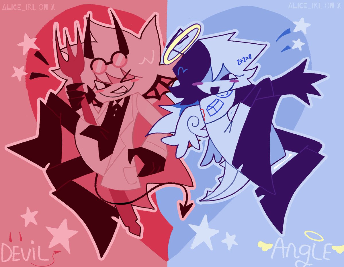 🎃zip x Edward🎃
Classic costume 

Happy Halloween!(OC designs by <a href="/A3DGhost/">NOT Katie 🍁</a>) #fundamentalpapereducation #fpe #zipward