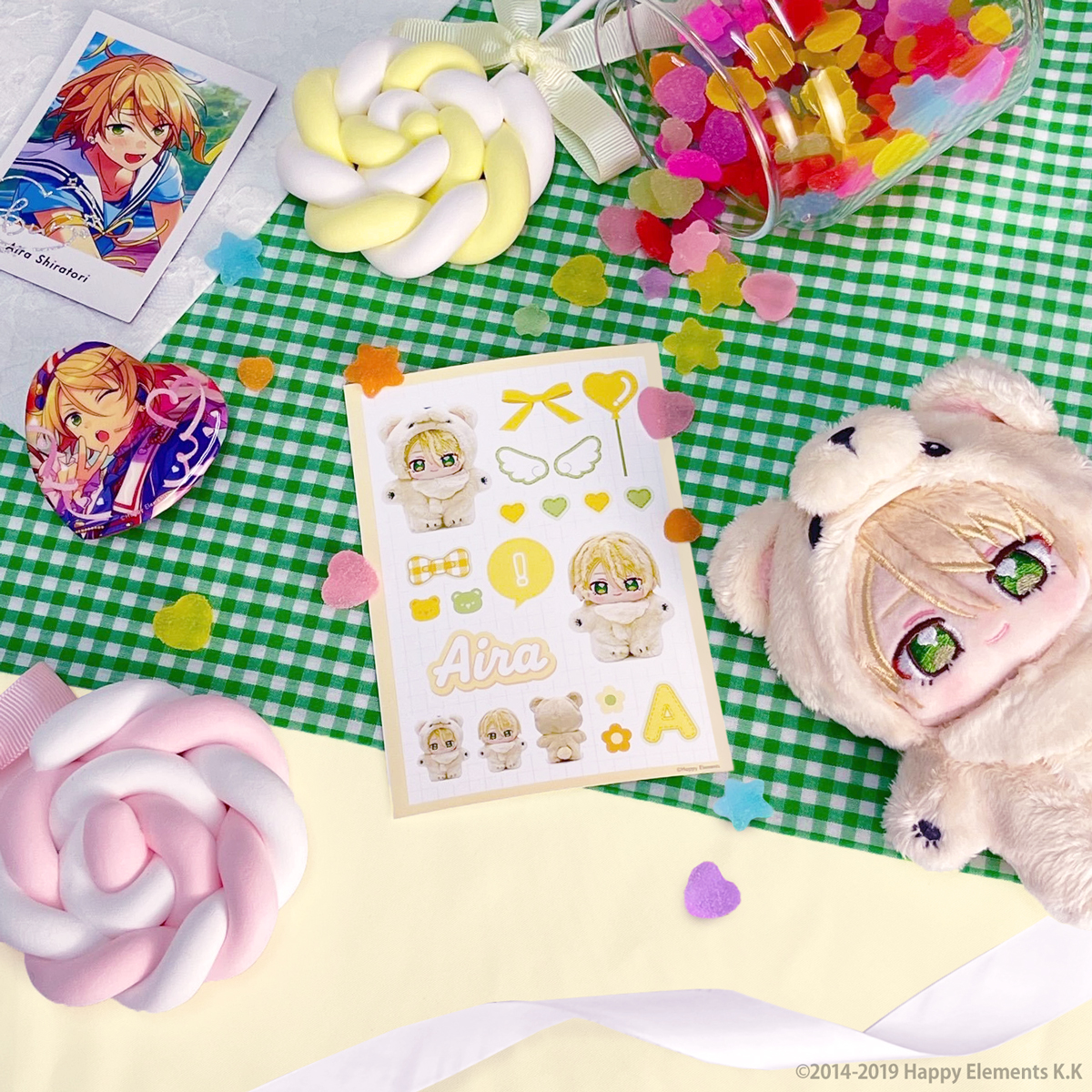 あんスタ いつぬい 紫之創(おまけ ファミマ プリントシール) 🧸 ᴄʜᴇᴄᴋ.ᐟ 🧸 *꒰১ いつぬいプリントシール ໒꒱* お気に入りを