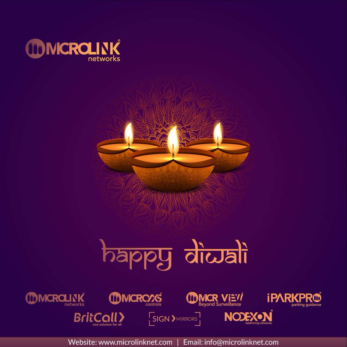 Wishing everyone Happy and prosperous Diwali. May this festival of light bring all the success and prosperity.

hashtag#microlinknetworks hashtag#technologysolutions hashtag#diwali2022 hashtag#diwalicelebration hashtag#festivaloflights hashtag#team